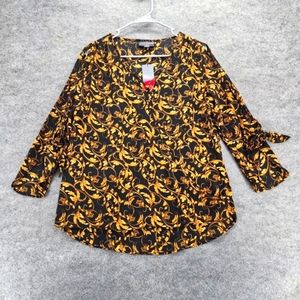 Bold Elements large 3/4 sleeve dressy shirt